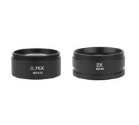 WD165 0,5X,7X 1, 2,0X Objetivo Auxiliar Rosca de Lente Barlow 48 mm for microscopio estereoscópico Piezas para telescopio astronómico(0.75X 2.0X)