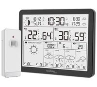 WD3000 - Estación meteorológica con 4 días de previsión meteorológica, incluye transmisor exterior, datos en la estación y en el móvil (App direct weather)