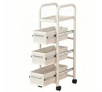 wD7rE5bm6z Carrito de Cocina Carro con Espacio extraíble Delgado, Estante de Almacenamiento Deslizante Estrecho for Cocina Lateral frigorífico Carro de Almacenamiento