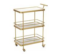 wD7rE5bm6z Carrito de Cocina Carro móvil de Servicio Bebidas 3 Niveles, Carro Entrega Alimentos for Hotel, utilitario rodante Carro de Almacenamiento