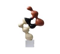 wD7rE5bm6z Desktop Decor Adornos de Escultura Resina Grano Madera for Decoraciones gabinete TV Sala Estar
