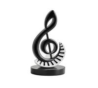 wD7rE5bm6z Desktop Decor Símbolo Musical Minimalista Moderno, Adorno de Resina Creativo, decoración Elegante for el hogar
