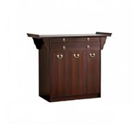 wD7rE5bm6z Estante de nicho de Buda Mesa Consola de Madera Maciza Gabinete de Altar Zen