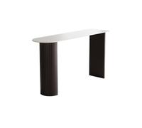 wD7rE5bm6z Mesa de Bar Mesa de Bar de Lujo con losa de Roca, Ideal for Sala de Estar, Cocina y Comedor.(100 * 50 * 105cm)