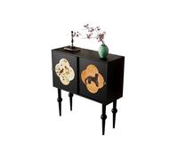 wD7rE5bm6z Mesa Decorativa Mesa de Entrada 100 cm con Puertas Dobles