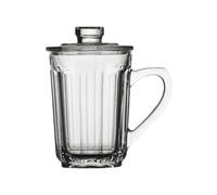 wD7rE5bm6z Vasos de vidrio Taza de vidrio engrosada té transparente sin plomo Cristalería de cocina