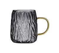 wD7rE5bm6z Vasos de vidrio Tazas de café vidrio con asas for jugo té leche Cristalería de cocina(Grey)