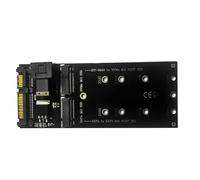 Wdbild 1 adaptador SATA de 22 pines SFF-8643 a kits NGFF M-Key a SlimlineSAS NVME PCIe HDDs SATAs HDDs adaptador para placa base accesorios de conexión de computadora
