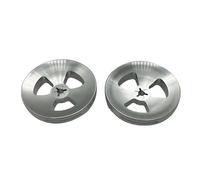 Wdbild 1 juego de prensatelas utilizado en el abridor resistente de aleación de aluminio de 1/4 pulgadas, carrete de base de metal para carrete, grabadoras de cinta de carrete a carrete