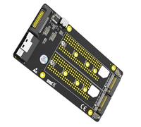 Wdbild 1 unidad de dos discos duros NVME de llave M a PCIe HDDs, adaptador NVMe HDDs a SFF 8654 8X convertidores tarjeta de expansión SSDs tarjeta de expansión