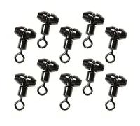 Wdbild 10 piezas de accesorios giratorios para pesca en agua salada, accesorios de aparejos de pesca, conector de línea de rotación, conector de aparejo giratorio