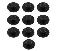 Wdbild 10 tapas superiores de repuesto de silicona para auriculares de bicicleta, tapas superiores para eje delantero, horquilla, bicicleta, tapas de auriculares