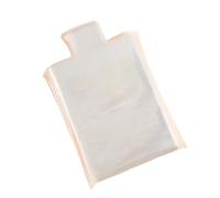 Wdbild 100 protectores de tarjetas transparentes con mecanismo de pestaña deslizante de letras elevadas para múltiples fundas coleccionables de tamaño de tarjeta