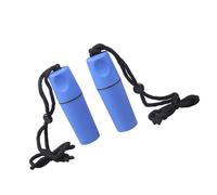 Wdbild 2 cajas secas flotantes a prueba de golpes para deportes acuáticos, contenedor compacto de viaje para teléfonos, llaves, carteras, bolsa seca impermeable, Color azul, Talla única