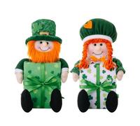 Wdbild 2 figuras suecas divertidas gnomos del día de San Patricio para decoraciones de fiesta, sorpresa, niños, amigos, amor