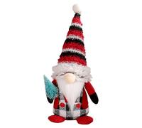 Wdbild 2 muñecos de Navidad sin rostro, gnomos de Navidad, muñecas de punto de felpa para el hogar, muñecas sin rostro, regalos adornos