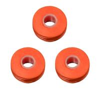 Wdbild 3 rollos de tapón profesional de algodón, línea de nudo de pesca, línea de parada de nudo de algodón para accesorios de pesca en roca, accesorios de roca