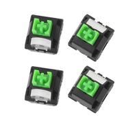 Wdbild 4 interruptores de eje verde para teclados mecánicos de juegos y juegos intensos