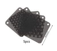 Wdbild 5 piezas de 40 mm x 40 mm para chasis de computadora, filtro de malla de PVC para computadora, cubierta de filtro a prueba de ventilador, parrillas, adaptador de cable, expansor, divisor de