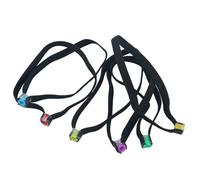 Wdbild 6 carretes de pesca Tippet para actividades al aire libre, portátil, hilo de pesca, herramienta fácil de enhebrar