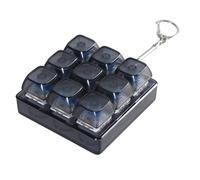 Wdbild 9Key XDA - Probador de teclas translúcido integrado para teclados mecánicos integrados, probador para codificadores y llaveros de oficina