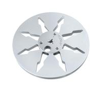 Wdbild Abrelatas de aleación de aluminio de carrete vacío de 7 pulgadas, 8 agujeros, accesorio para mejorar el sonido, aleación de aluminio