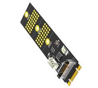 Wdbild Adaptador B+M Key de estado sólido a disco duro de 2.5 pulgadas de 7 pines para convertidores de disco duro 2242 2260 2280