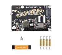 Wdbild Adaptador de alimentación a través de Ethernet NVME Disco sólido HAT lectura rápida escritura PCIE a NVME 2242 2230 2260 2280 discos sólidos procesamiento de datos de velocidad rápida