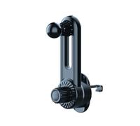 Wdbild Adaptador de brazo de extensión giratorio de 17 mm adecuado para soporte de teléfono de coche y soporte de navegación con clip de ventilación de rotación ajustable para accesorios de soporte de