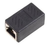Wdbild Adaptador de conector LAN RJ45, acoplador, extensión LAN, conectores blindados, cable de red Ethernet de banda ancha, adaptador de acoplador LAN