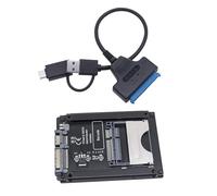Wdbild Adaptador de lector de tarjetas CFast Speed a SATA3.0 de 22 pines de 2.5 pulgadas para PC portátil, discos duros de expansión, adaptador de carcasa de disco duro