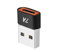 Wdbild Adaptador de metal tipo C hembra a USB macho, carga rápida, transferencia de datos de alta velocidad, compacta y amplia compatibilidad, adaptador USB C de metal