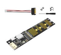 Wdbild Adaptador PCIe a tarjeta de conversión de disco sólido SFF8611 para interfaz de computadora, adaptador para SSD 2230 2242 2260 y 2280 de fácil instalación