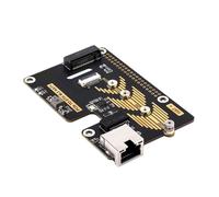 Wdbild Adaptador PCIe Ethernet de 1000 m, cable Ethernet de 16 pines, compatible con discos sólidos NVMe 2230/2242/2260/2280 NVME de expansión de disco sólido NVMe