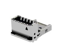 Wdbild Adaptador USB 3.1 tipo E a C en forma de L que mejora los flujos de aire para sistemas refrigerados por agua, adaptador USB E a C vertical