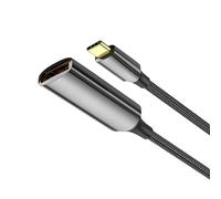 Wdbild Adaptador USB C a DP1.4 de 8 K60 Hz, ancho de banda de 32,4 Gbps, 4 K240 Hz, USB 4, compatible con dispositivos de 25 cm