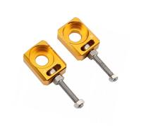 Wdbild Ajustador de cadena para motos de cross eléctricas, ajuste rápido de cadena, ejes traseros, ejes de rueda trasera, espaciadores de bujes, ajustador de bloques