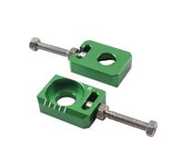 Wdbild Ajustador de cadena para motos de cross eléctricas, ajuste rápido de cadena, ejes traseros, ejes de rueda trasera, espaciadores de bujes, ajustador de bloques