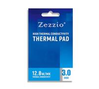 Wdbild Almohadilla térmica de silicona alta de 12,8 W para tarjeta gráfica, portátil, consola de juegos, CPU, GPU, resistente a altas temperaturas, radiador, tarjeta gráfica