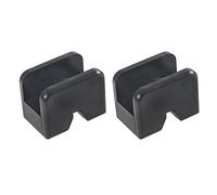 Wdbild Almohadillas de goma ranuradas para soporte de soldadura, adaptador, bloque de pellizco de elevación de coche, fácil de instalar, adecuado para 2 a 3 toneladas, adaptador de elevación de