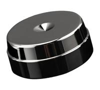 Wdbild Altavoces antivibración de acero inoxidable, almohadilla absorbente de golpes para equipos de sonido, estabilidad, sonido transparente y equilibrado