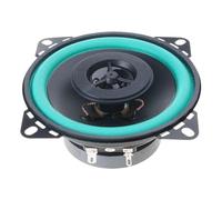 Wdbild Altavoces coaxiales de alta fidelidad para automóvil de rango completo de 12 V, bocina estéreo de música, reduce la distorsión, música portátil con luces compatibles con Bluetooth