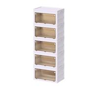 Wdbild Armario plegable con cubos de almacenamiento, herramienta de organización eficiente de ropa, suministros de dormitorio