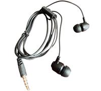 Wdbild Auriculares intrauditivos con cable con micrófono estéreo de 3,5 mm y reducción de ruido que mejora los auriculares