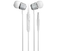 Wdbild Auriculares intraurales con cable de 3,5 mm, con control de línea, con micrófono, auriculares deportivos con control de cable, 110 ± 3 dB, tapones para los oídos