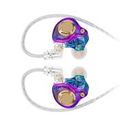 Wdbild Auriculares intraurales con cable intercambiable y ajuste de tres tonos que mejoran los auriculares auditivos opcionales de color dinámico