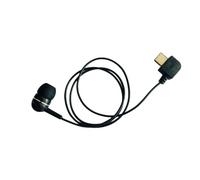 Wdbild Auriculares intraurales de un solo lado con conectores tipo C para comunicación, portabilidad, USB C, auriculares de oficina