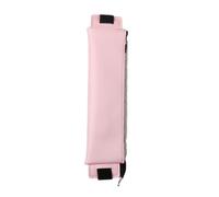 Wdbild Bandas elásticas ajustables para bolígrafos, portalápices, con cremallera, para agenda de diario de tapa dura, Pink