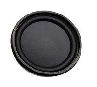 Wdbild Bocina interior de 57 mm con borde de goma de baja frecuencia, 4 ohmios, mejora los altavoces auditivos, 1 pieza de graves con bordes de goma