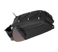 Wdbild Bolsa de almacenamiento impermeable para asientos traseros de bicicleta, bolsa de almacenamiento de gran capacidad para bicicletas, maletas impermeables